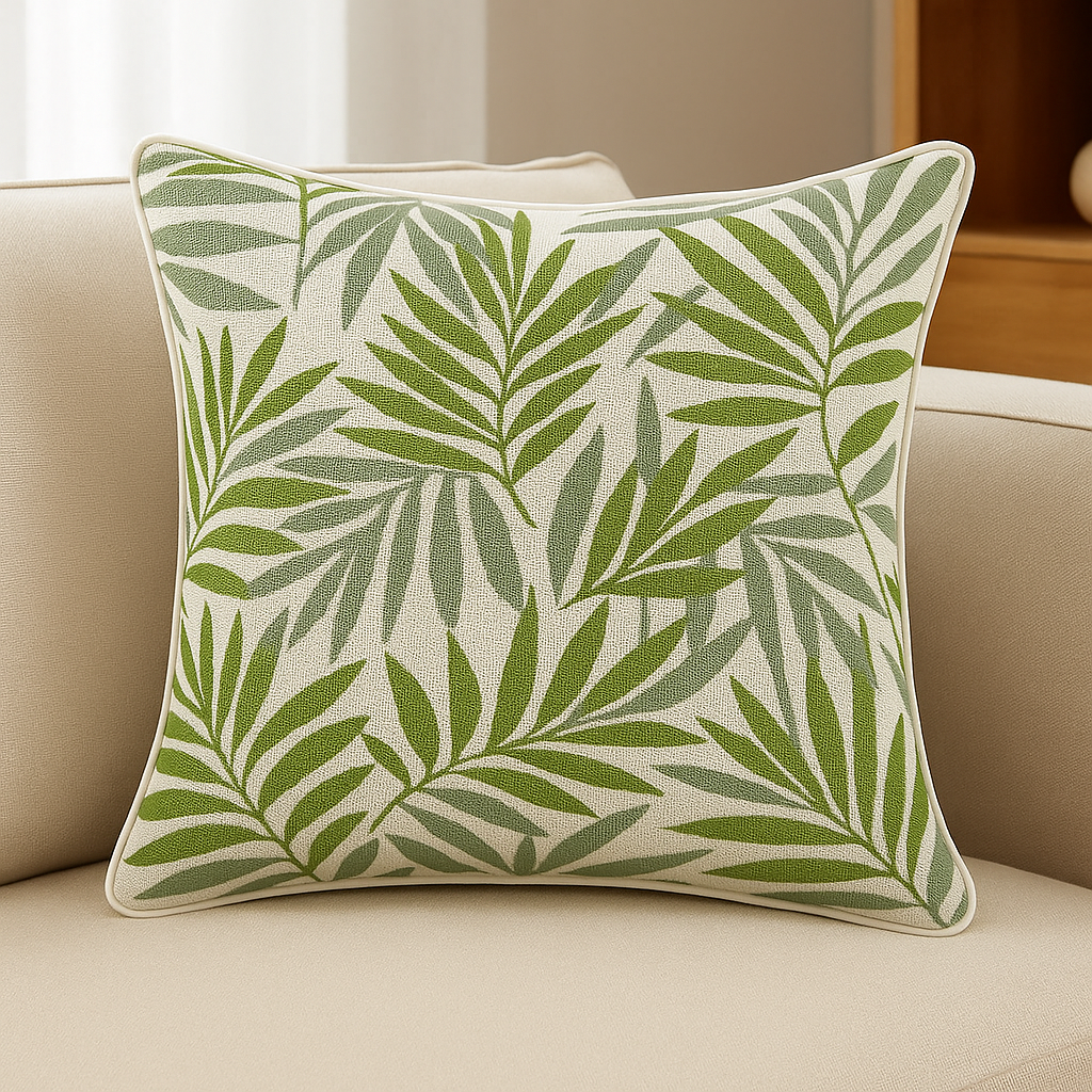 Cushion || Outdoor || Printed || Green || 45*45cm - Image 2