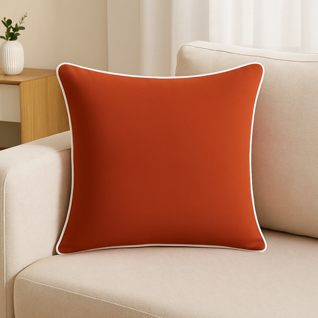 Cushion || Outdoor || Plain || Red || 45*45cm - Image 2
