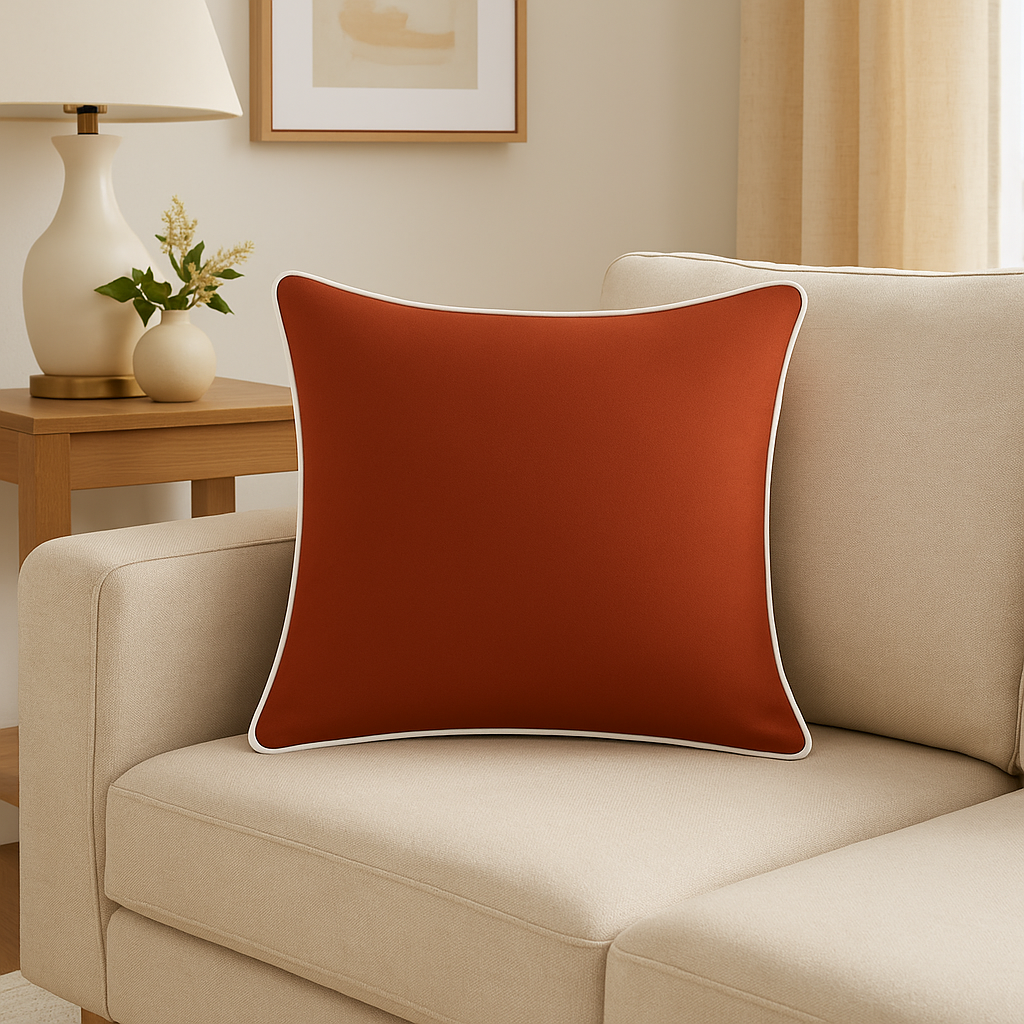 Cushion || Outdoor || Plain || Red || 45*45cm - Image 4