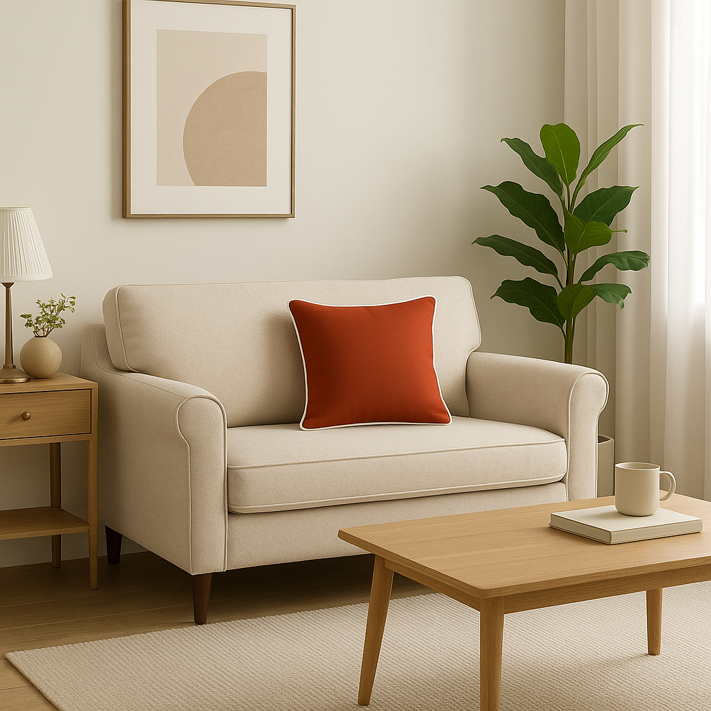 Cushion || Outdoor || Plain || Red || 45*45cm - Image 7