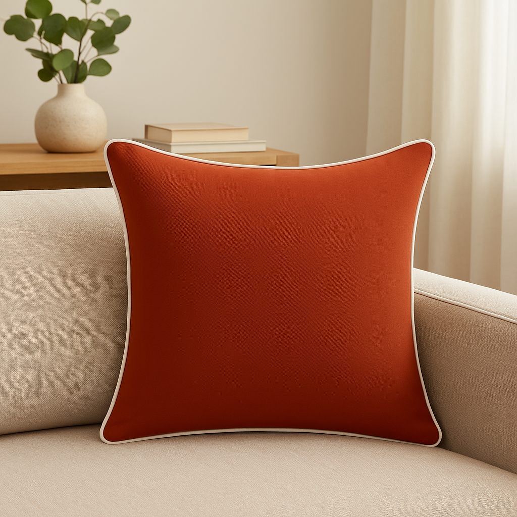 Cushion || Outdoor || Plain || Red || 45*45cm - Image 3