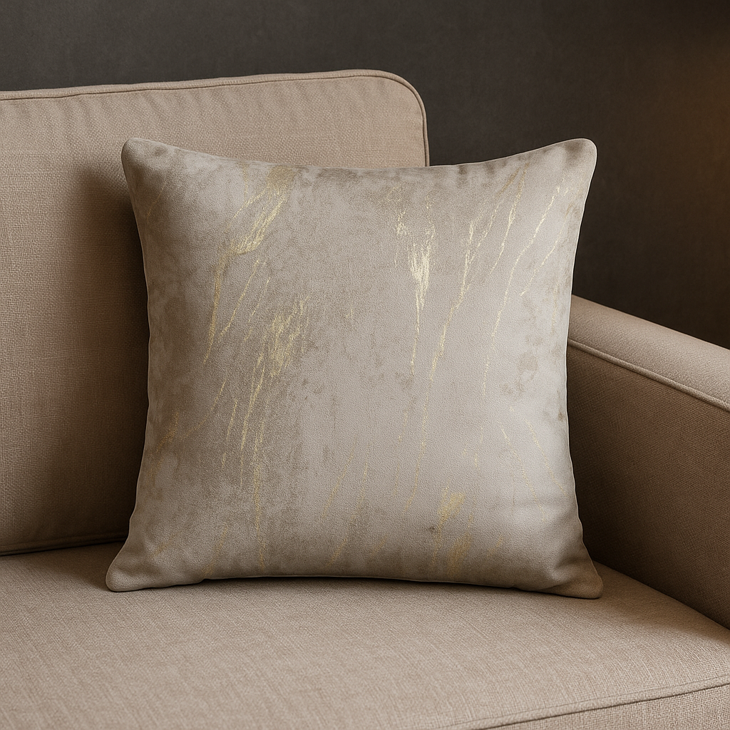 Cushion || Velvet || Gray|| 45*45cm - Image 3