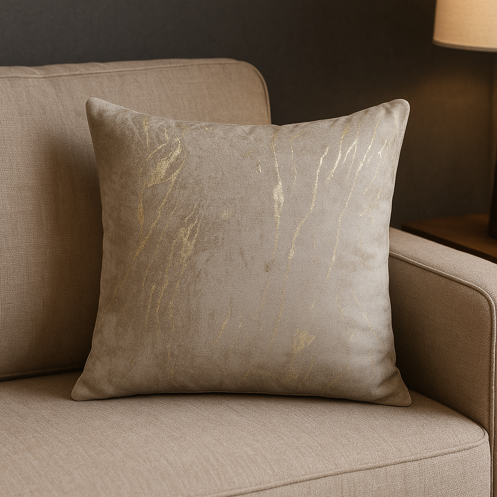Cushion || Velvet || Gray|| 45*45cm - Image 4