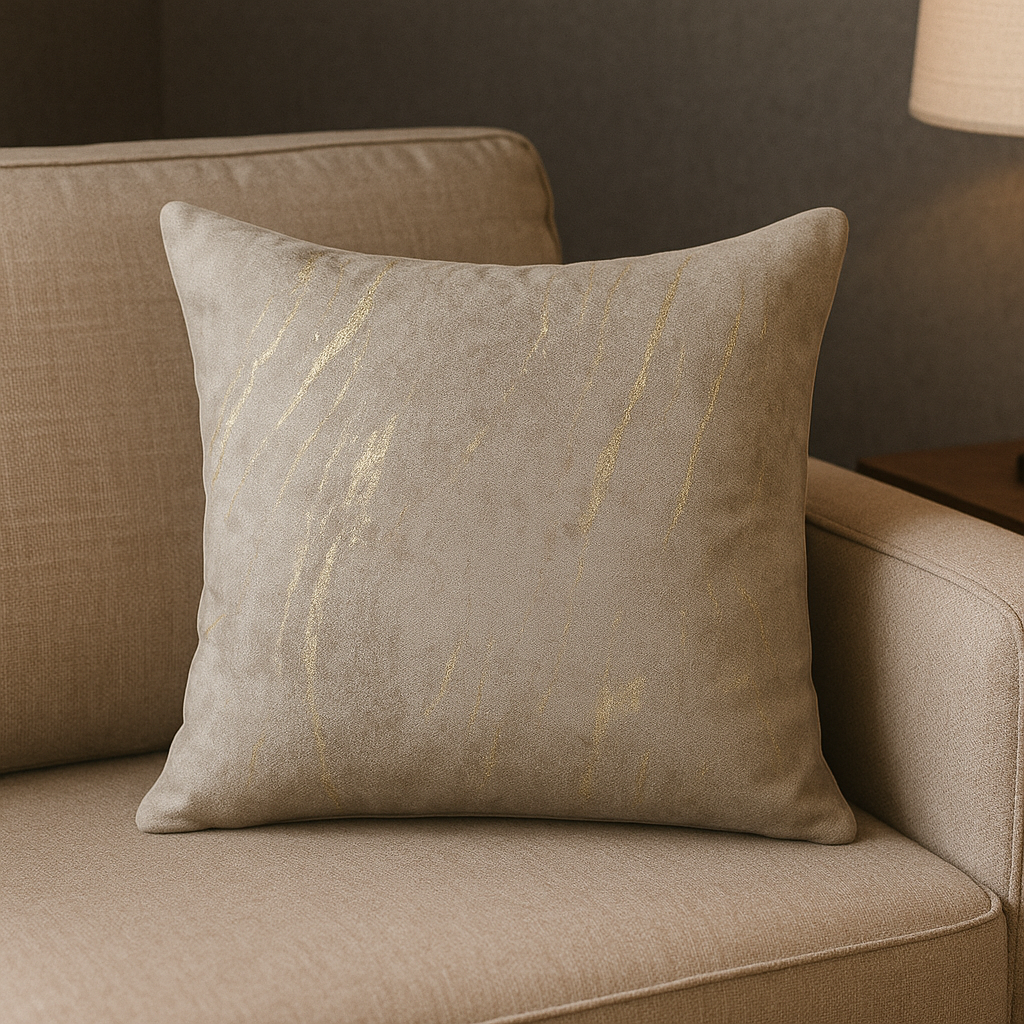Cushion || Velvet || Gray|| 45*45cm - Image 5