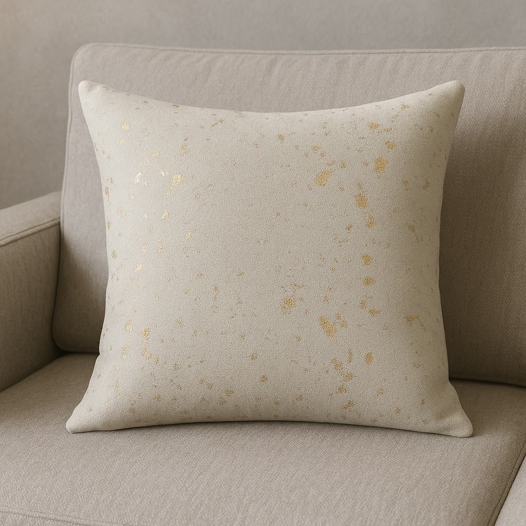 Cushion || Velvet || White || 45*45cm - Image 6