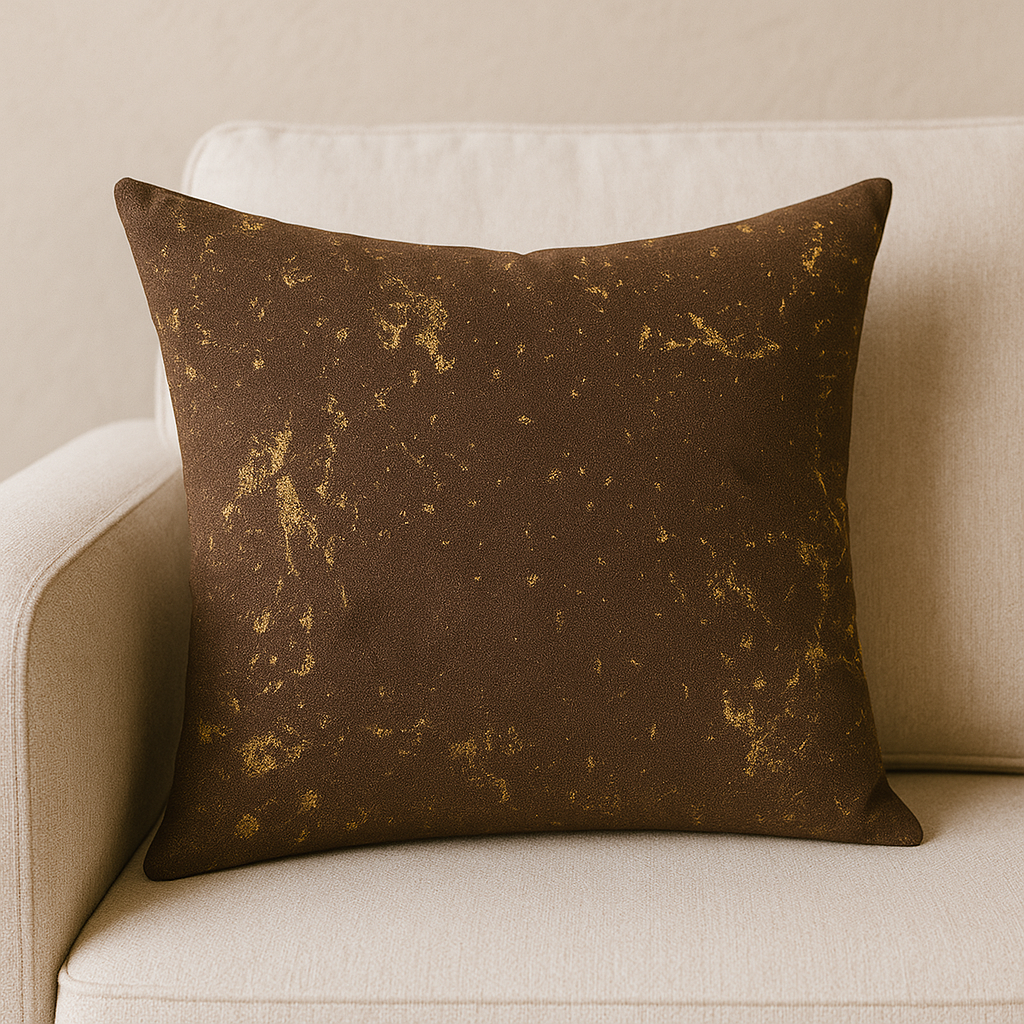 Cushion || Velvet || Brown || 45*45cm