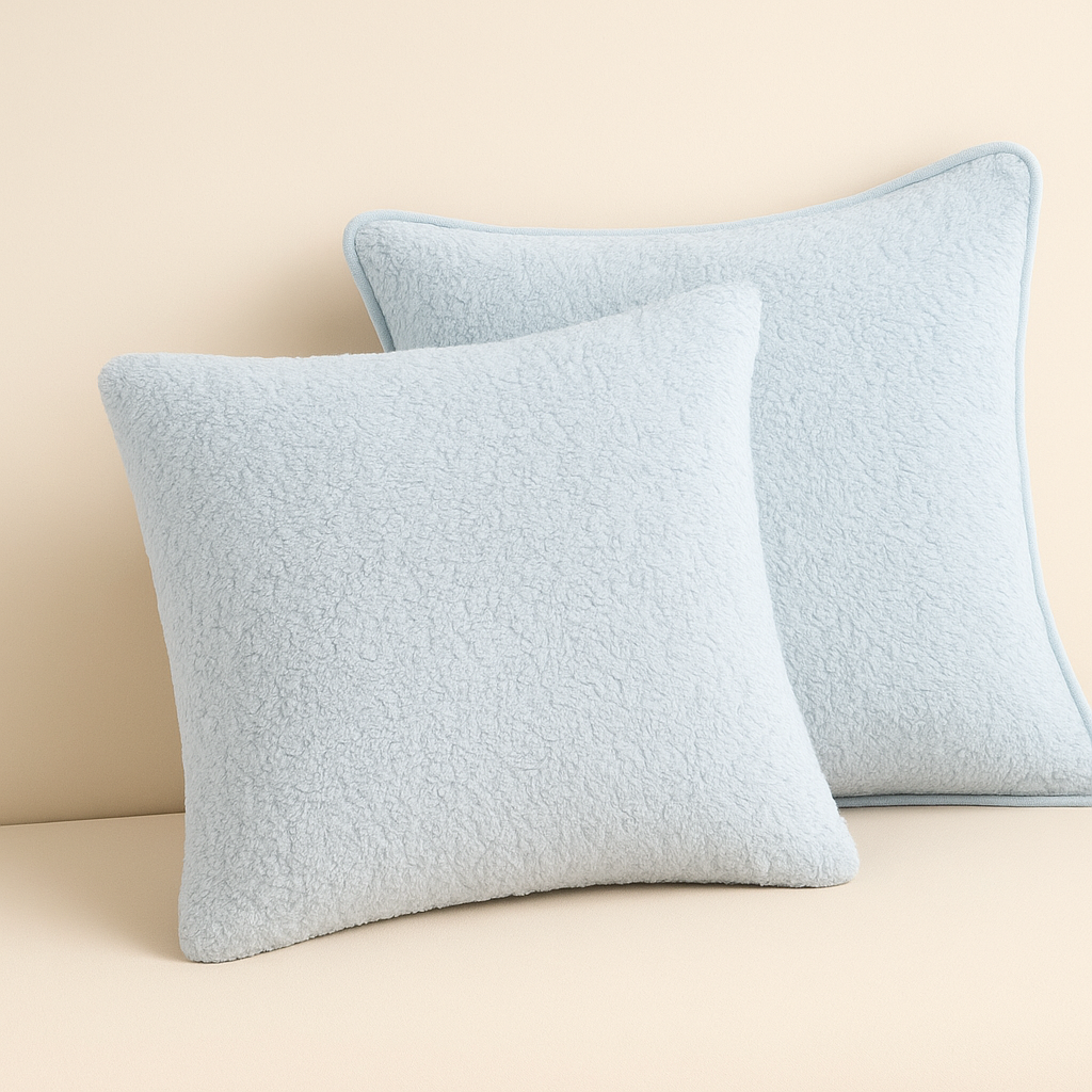 Cushion || Boucle || Sky Blue || 45*45cm - Image 5