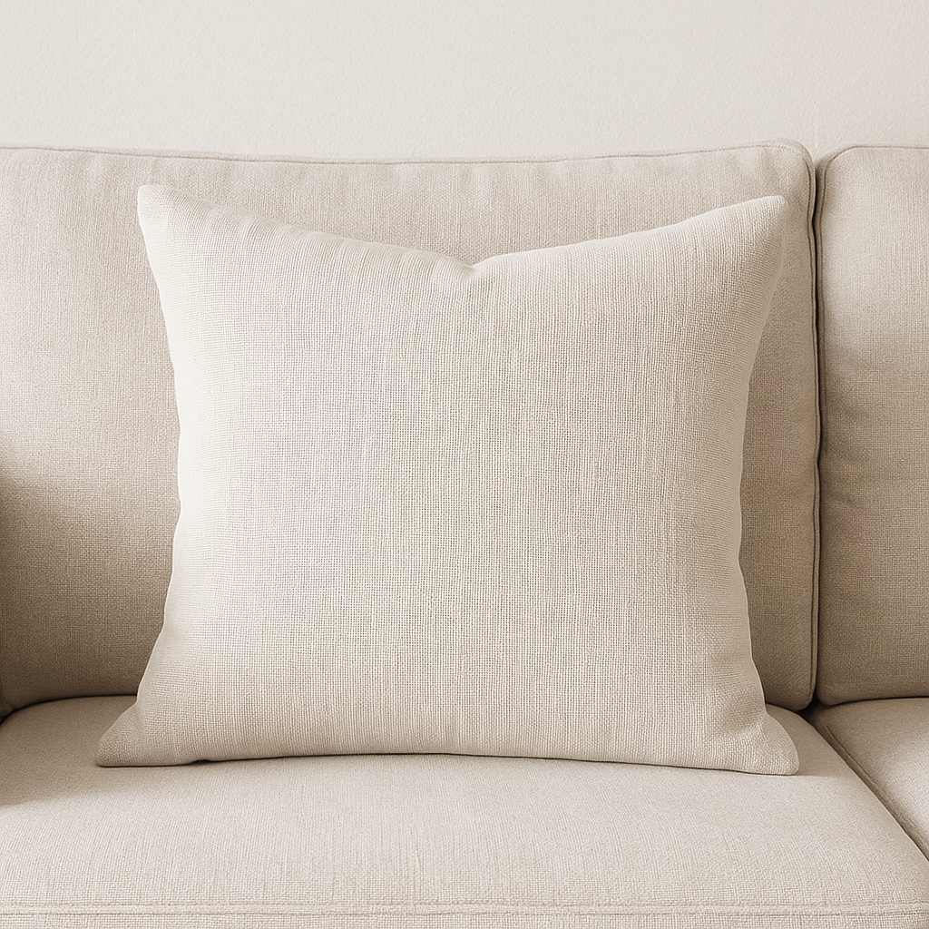 Cushion || Lining Finishing || Off-White || 45*45cm - Image 2