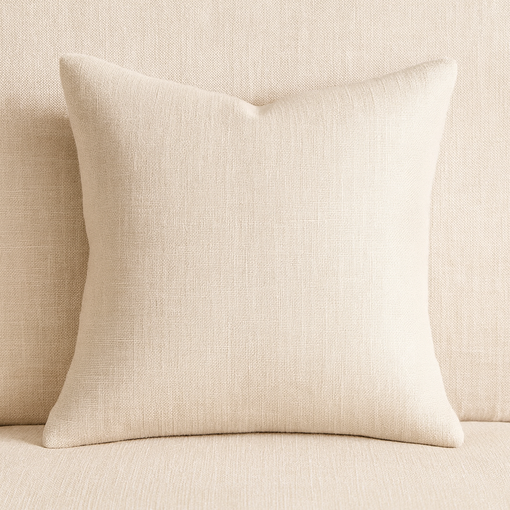 Cushion || Lining Finishing || Cream || 45*45cm