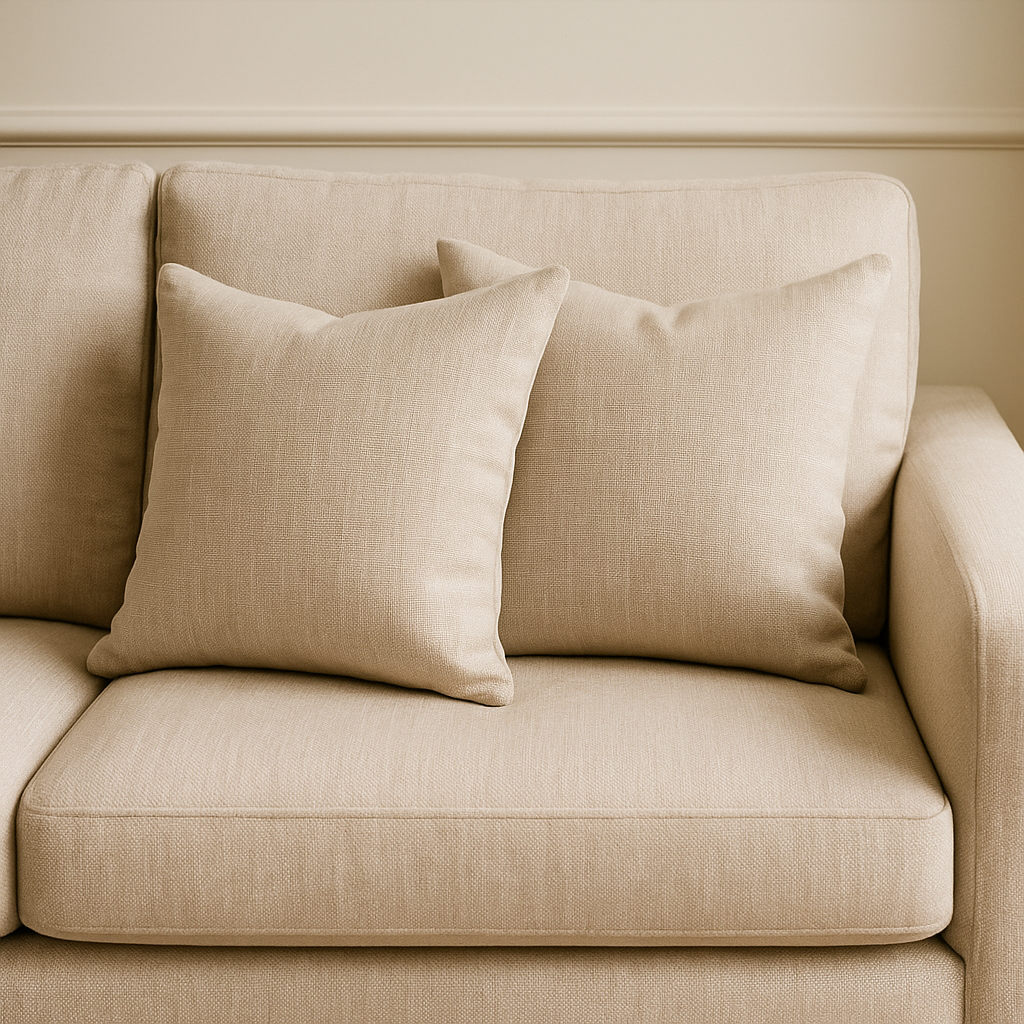 Cushion || Lining Finishing || Cream || 45*45cm - Image 5