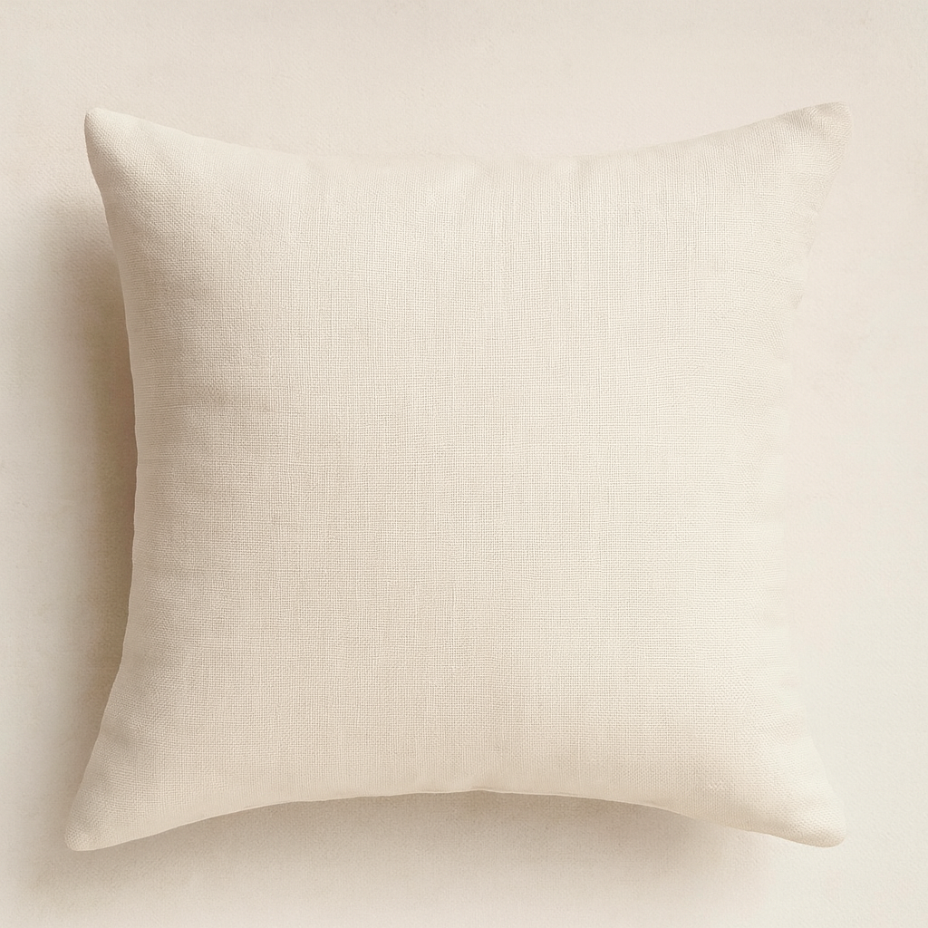 Cushion || Lining Finishing || Antique Cream || 45*45cm