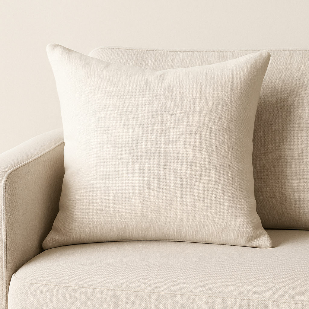 Cushion || Lining Finishing || Antique Cream || 45*45cm - Image 2