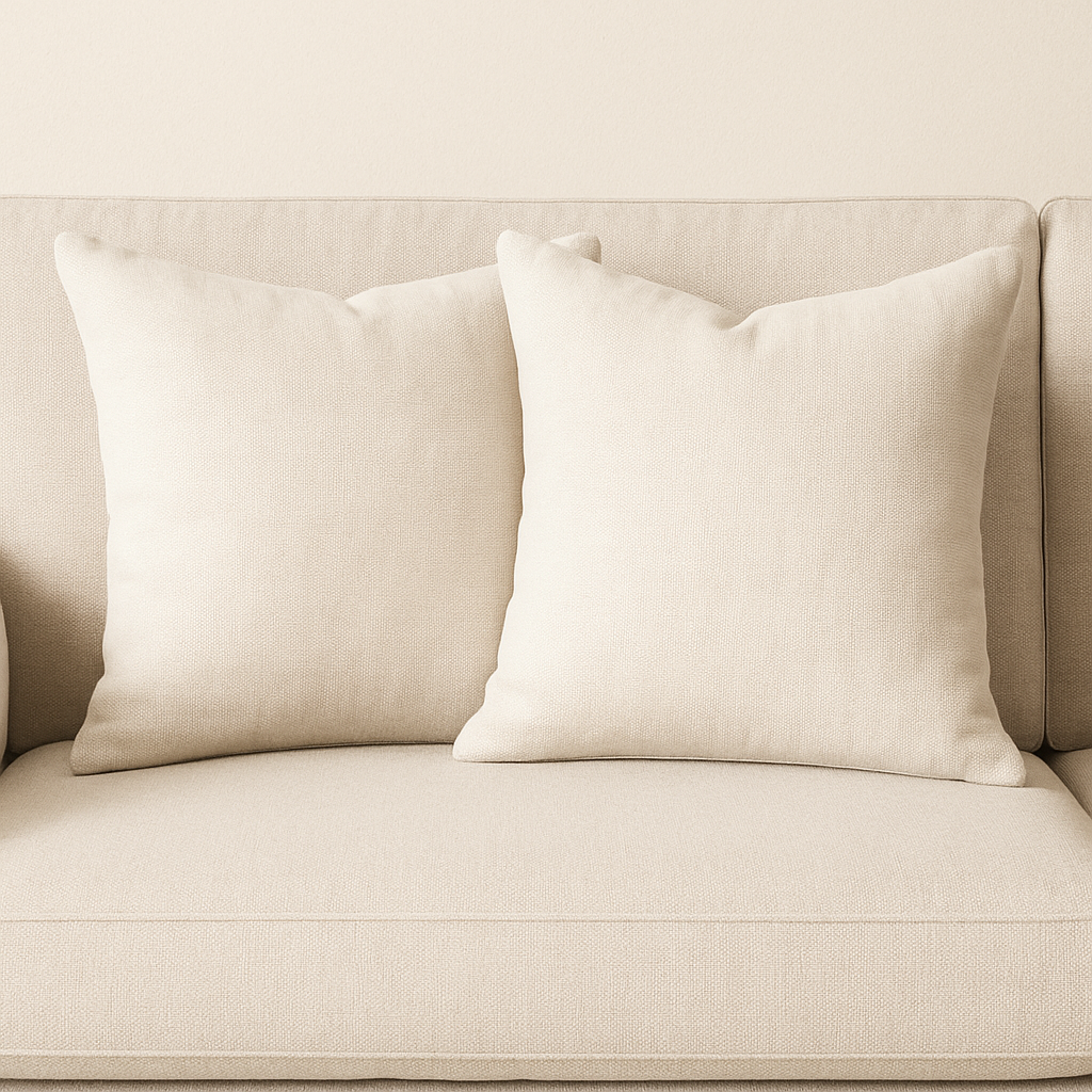 Cushion || Lining Finishing || Antique Cream || 45*45cm - Image 4