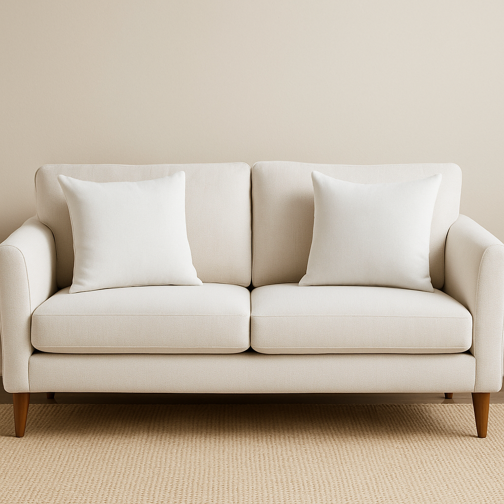 Cushion || Lining Finishing || White Smoke || 45*45cm - Image 5