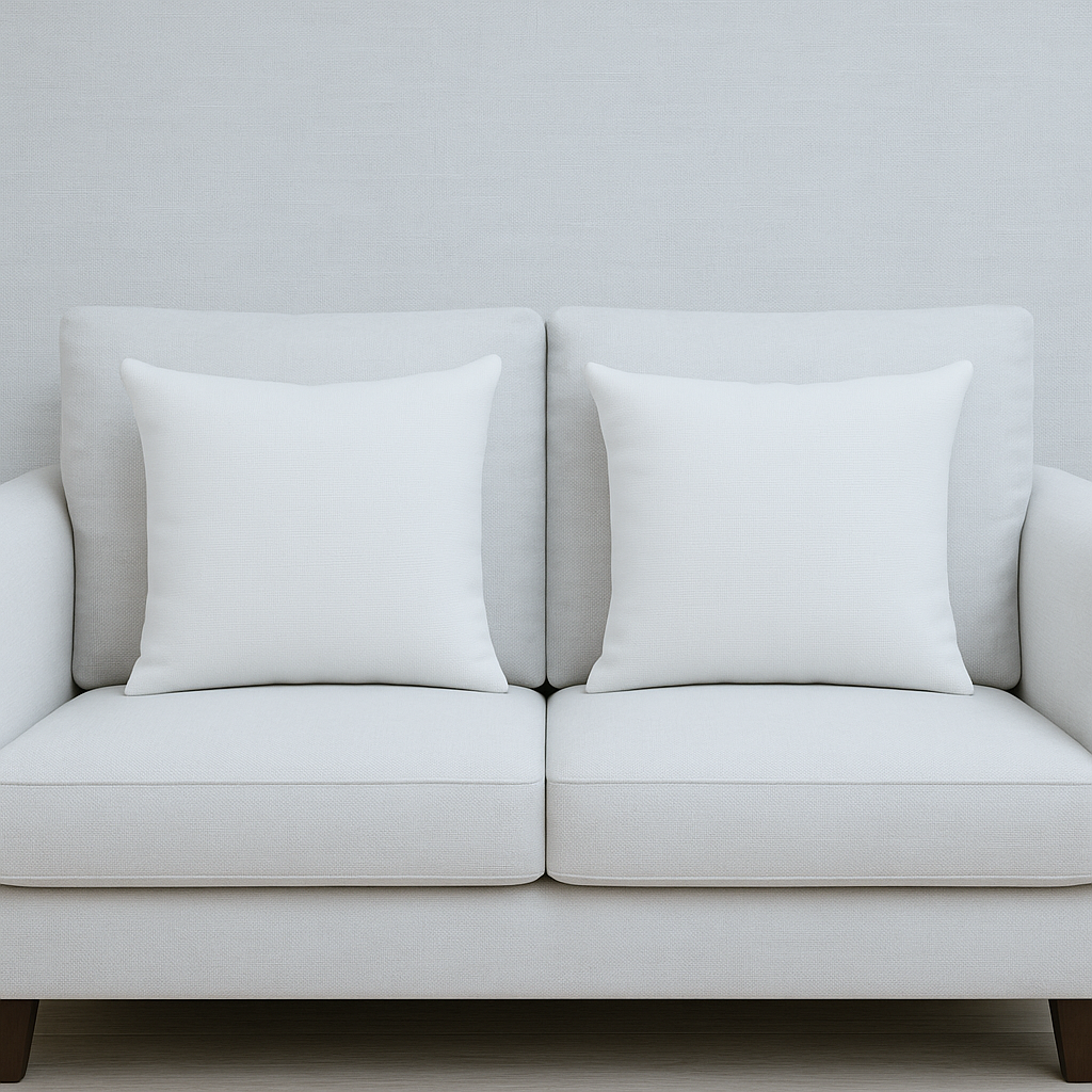 Cushion || Lining Finishing || Light Blue || 45*45cm - Image 4