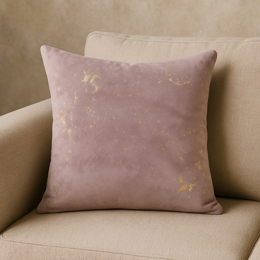 Cushion || Velvet || Pink || 45*45cm - Image 3