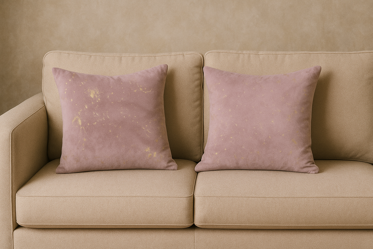 Cushion || Velvet || Pink || 45*45cm - Image 4